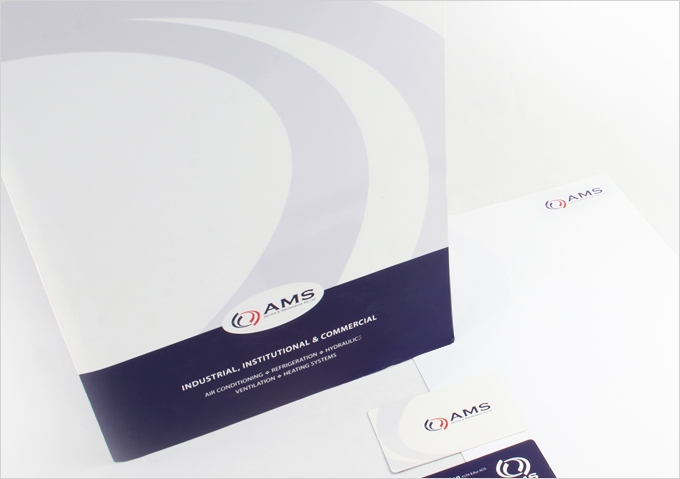 AMS presentation folder design