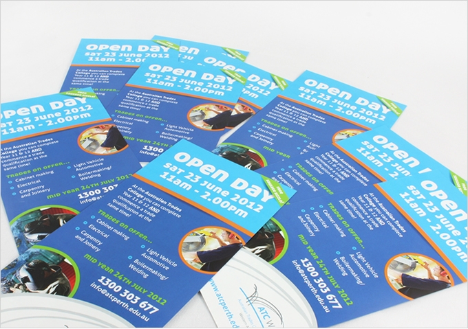 Australian Trades College flyer design